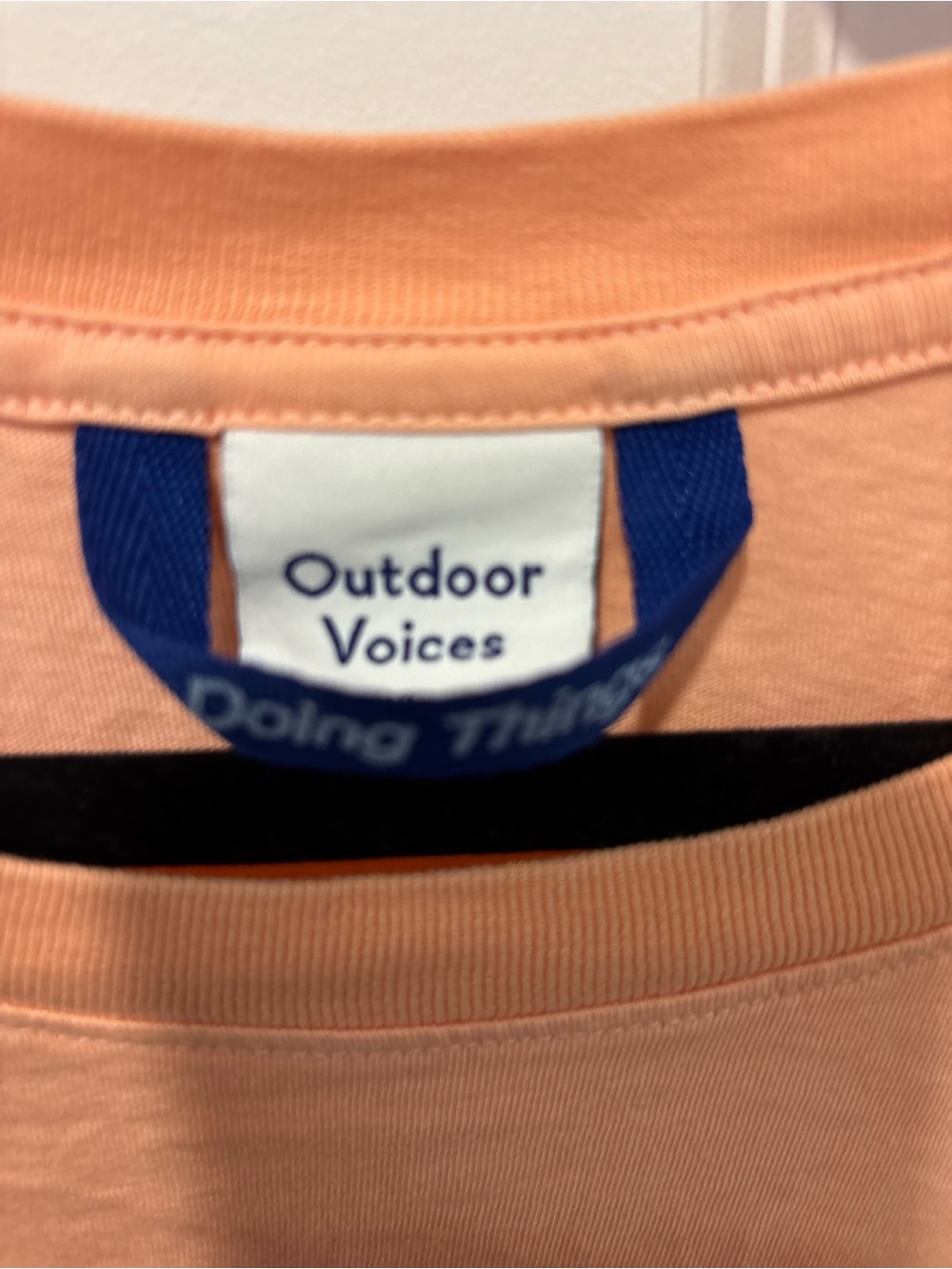 Outdoor Voices Peach Short-Sleeve Crew - Picture 5 of 5